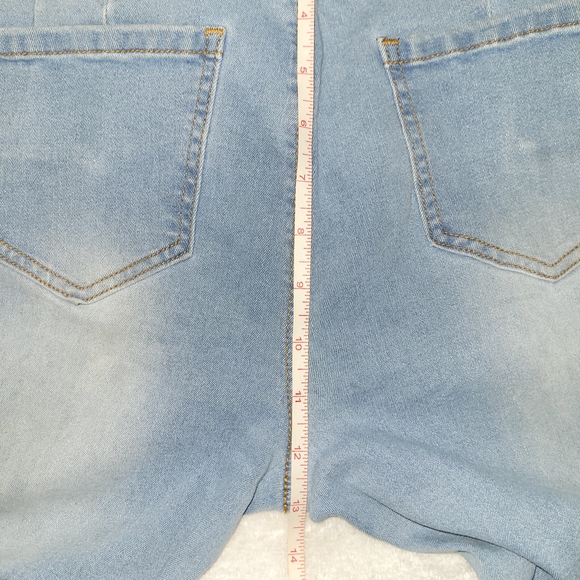 Embroidered Light Blue Jeans with Animal Design - Picture 4 of 13